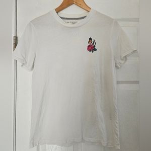 Volcom Stone Women's White 100% Cotton T-shirt Size XS